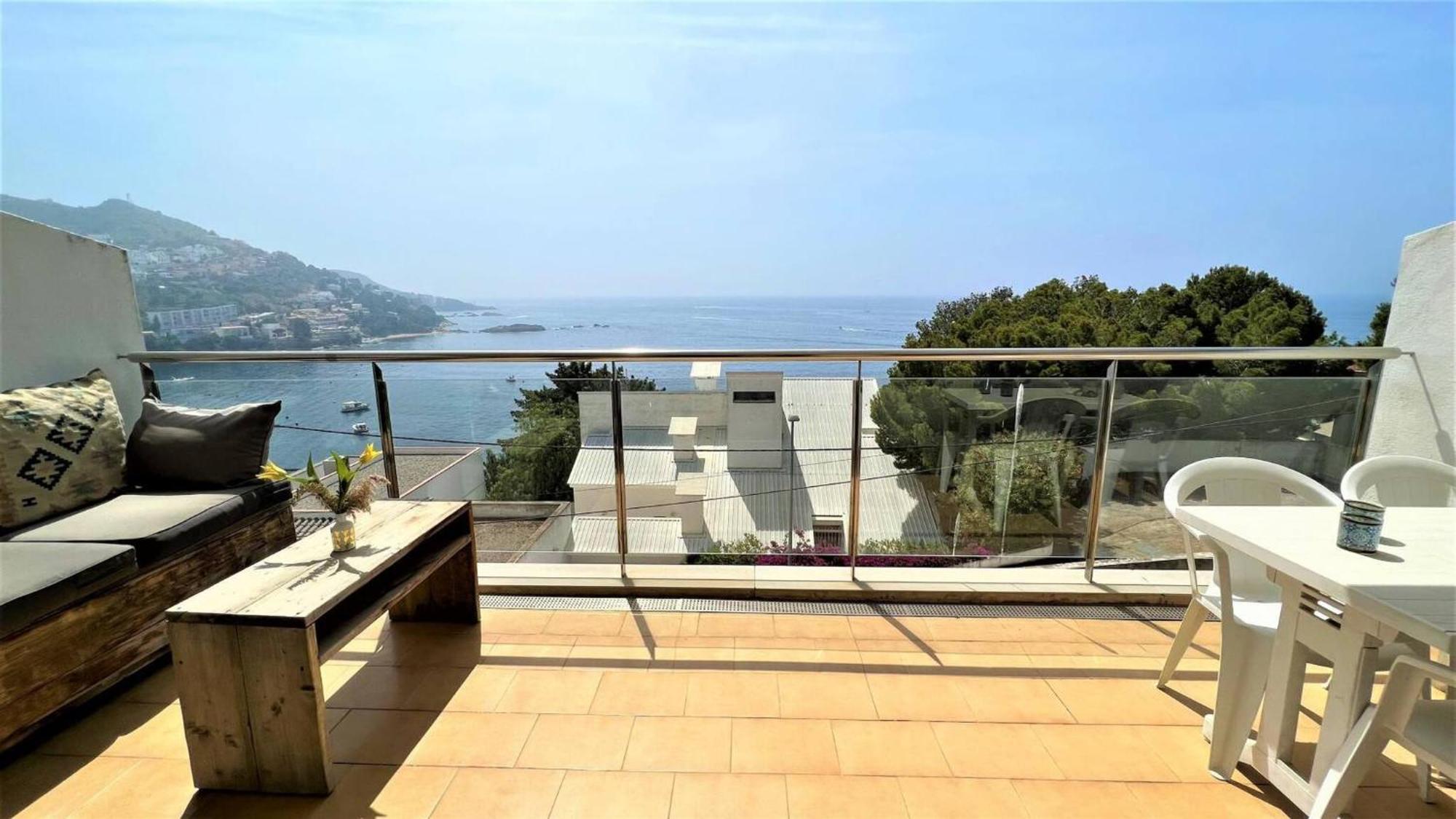 Apartamento Vista Mar Y Parking En Roses Av-27 Екстериор снимка