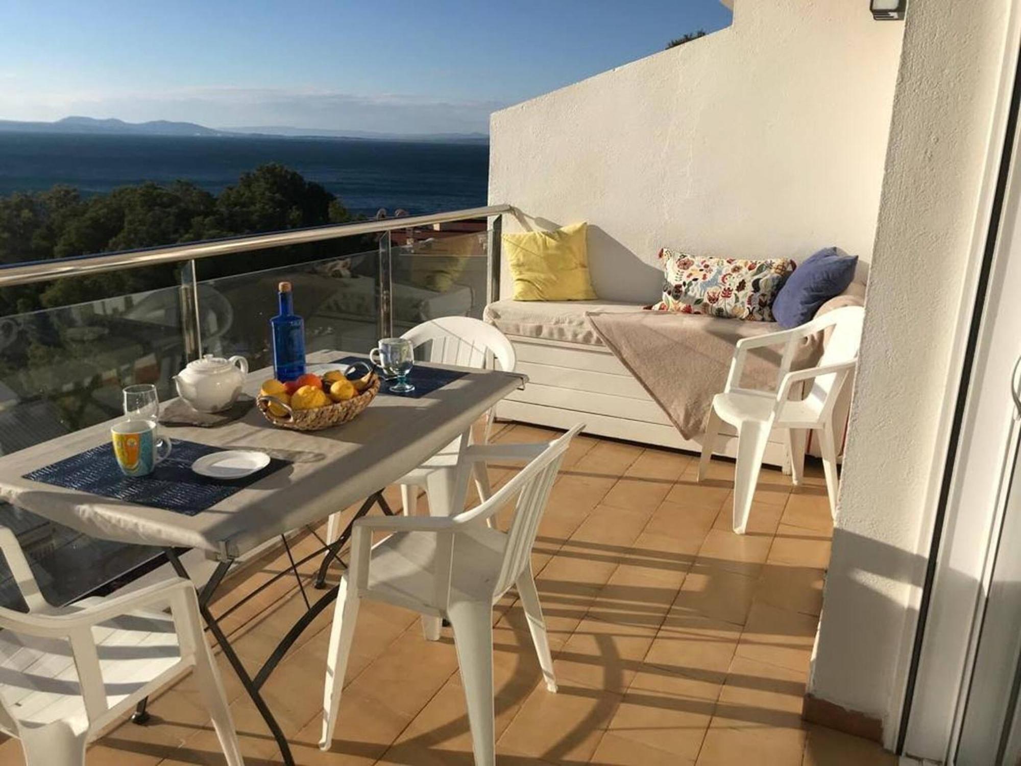 Apartamento Vista Mar Y Parking En Roses Av-27 Екстериор снимка