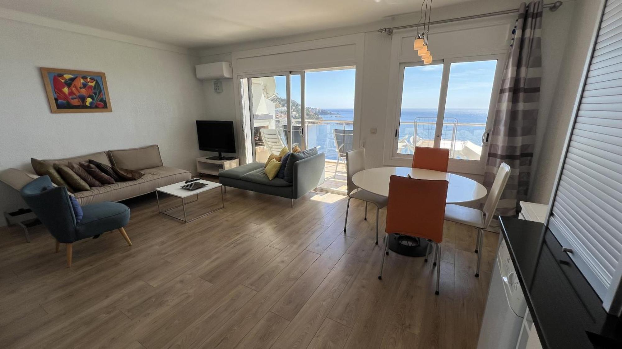 Apartamento Vista Mar Y Parking En Roses Av-27 Екстериор снимка