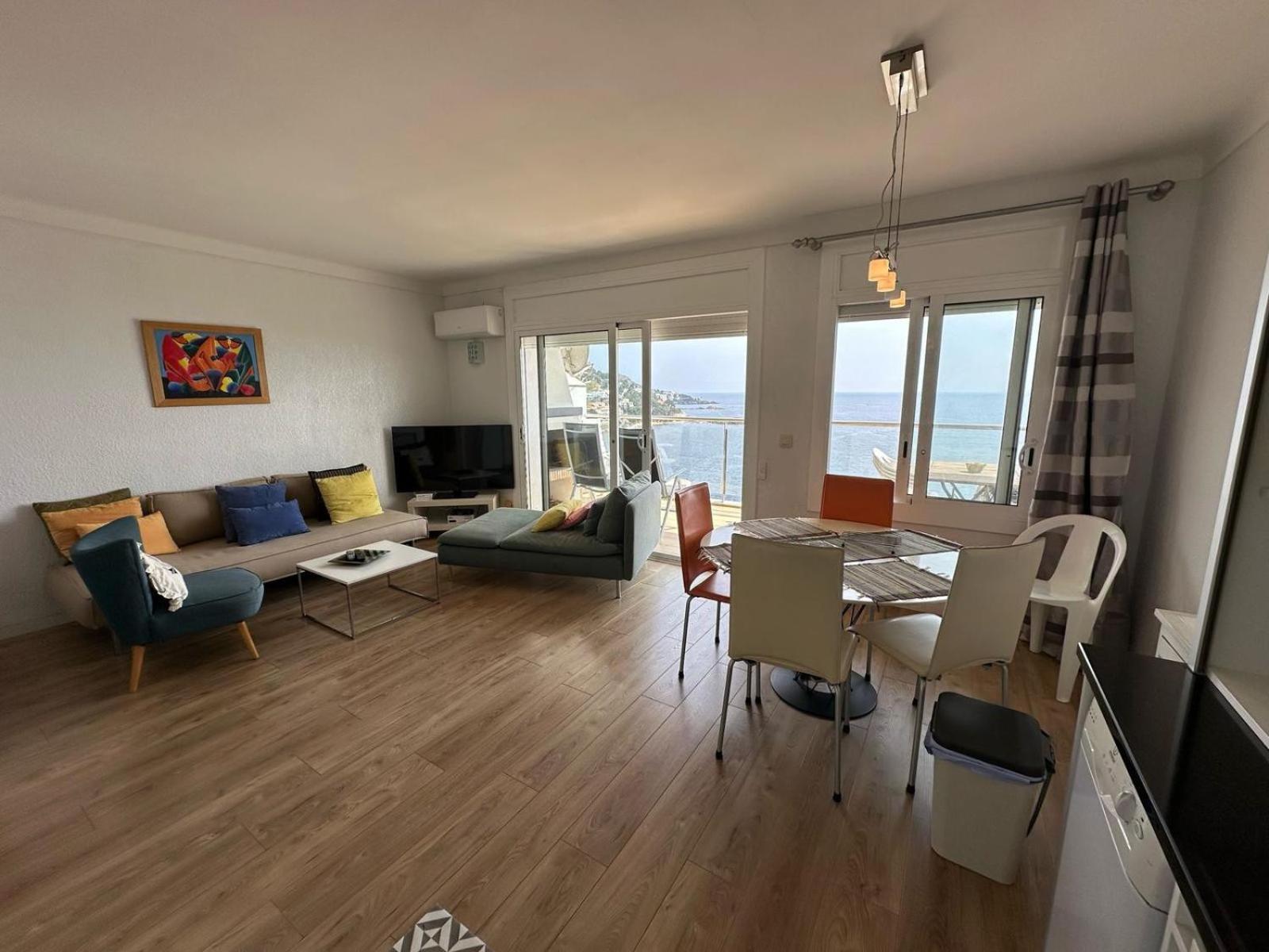 Apartamento Vista Mar Y Parking En Roses Av-27 Екстериор снимка